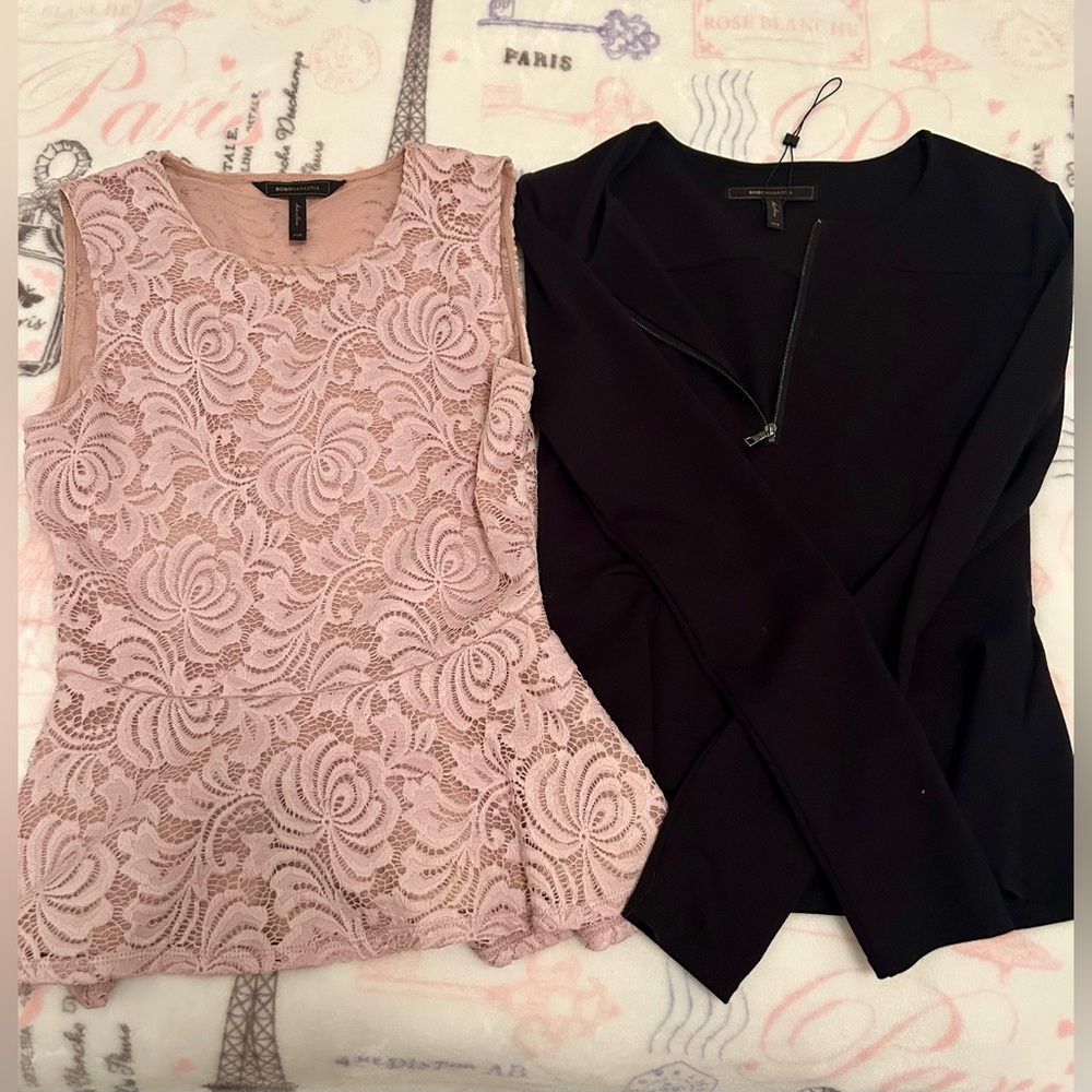 2 BCBG elegant ladies tops.